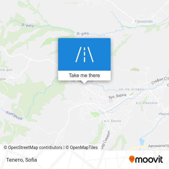 Тепето map