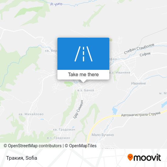 Тракия map