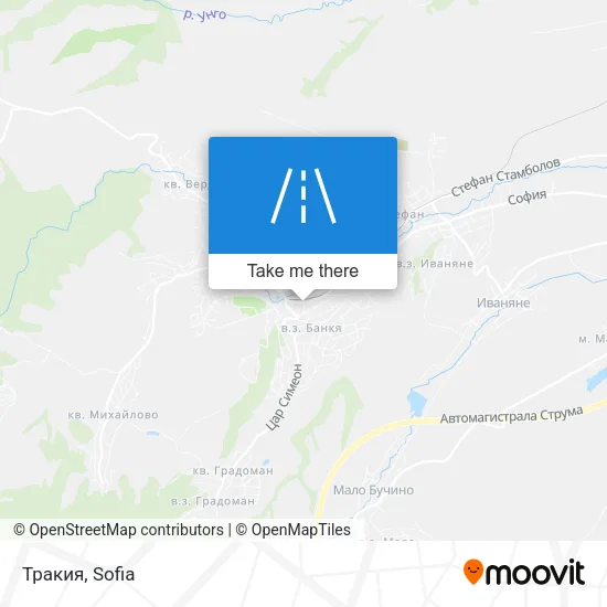 Карта Тракия