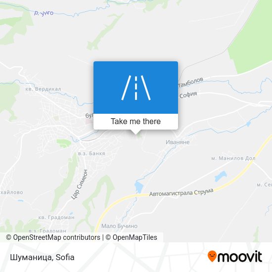 Шуманица map