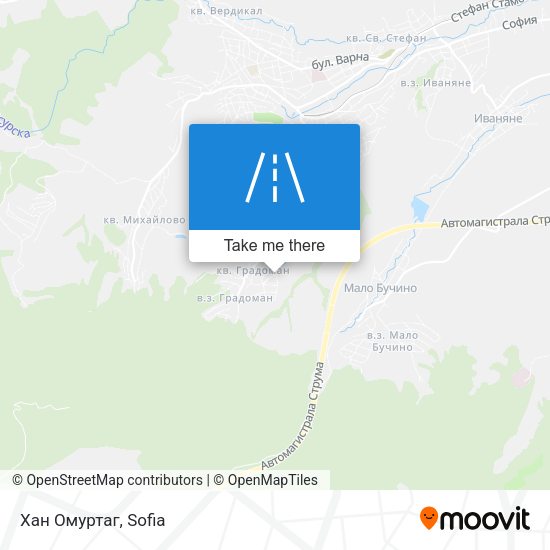 Хан Омуртаг map