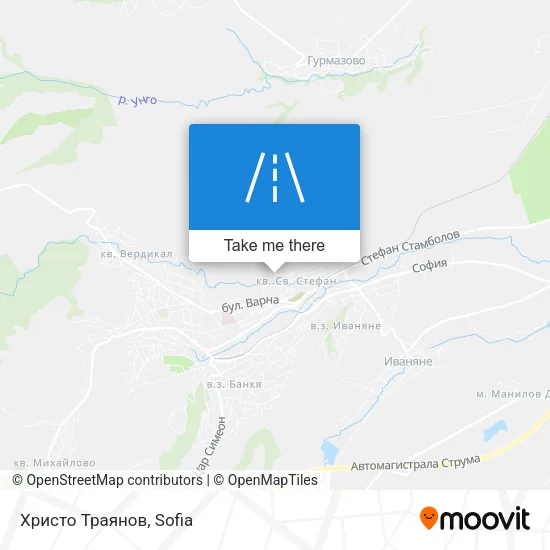 Карта Христо Траянов