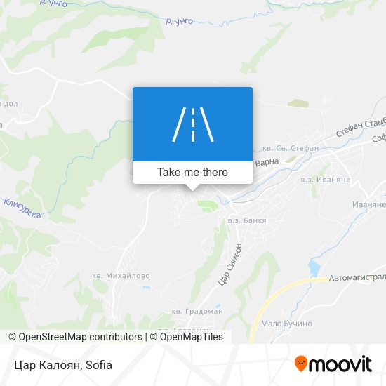 Цар Калоян map