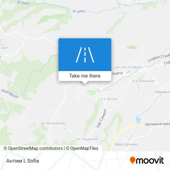 Антим I map