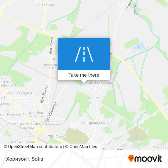 Хоризонт map