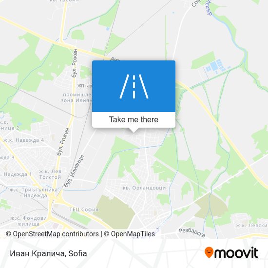 Иван Кралича map