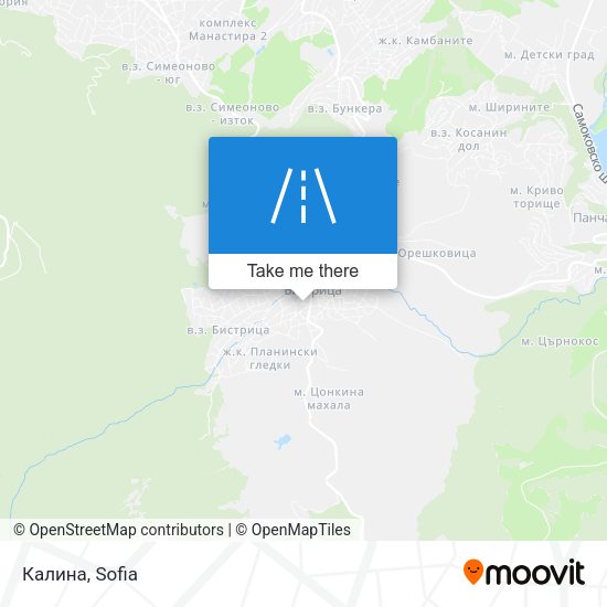Калина map