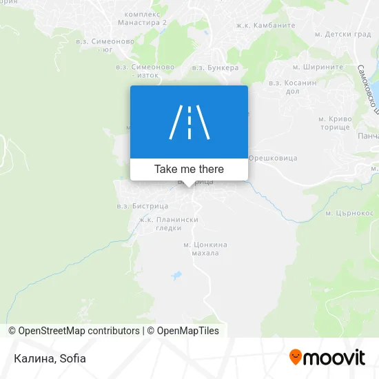 Карта Калина
