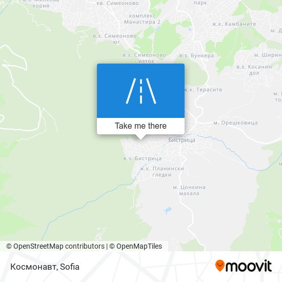 Космонавт map