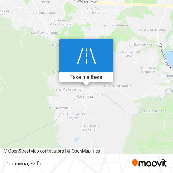 Сълзица map
