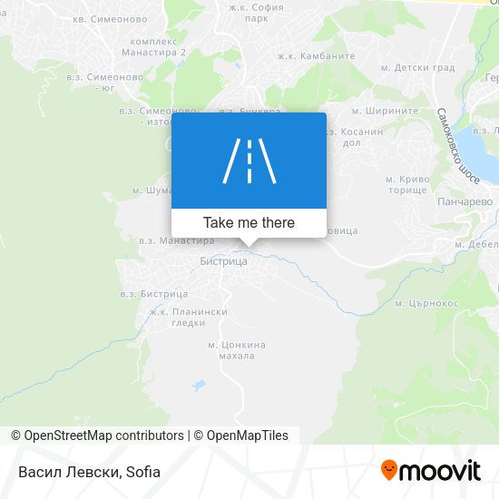 Васил Левски map