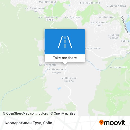 Карта Кооперативен Труд