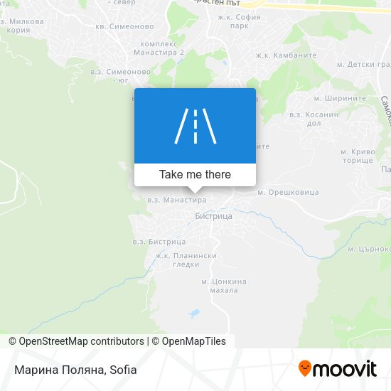 Марина Поляна map