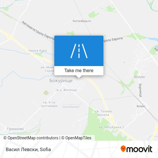 Васил Левски map