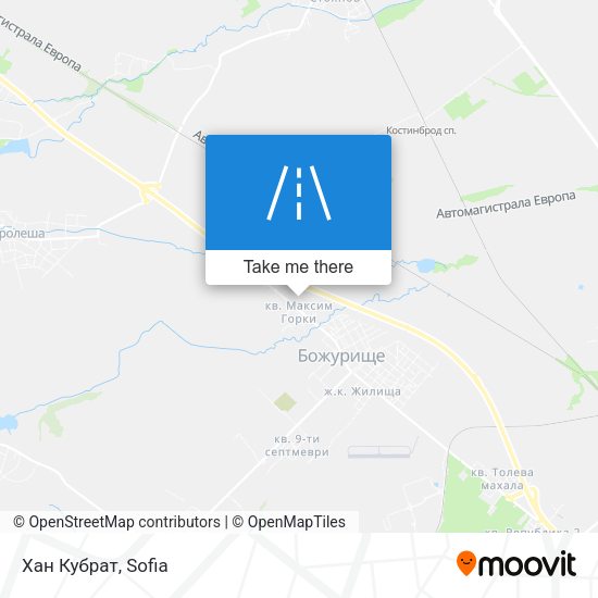 Хан Кубрат map
