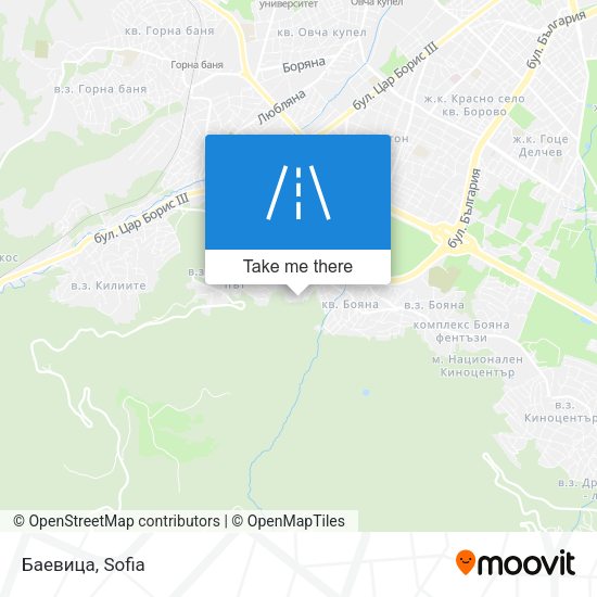 Баевица map