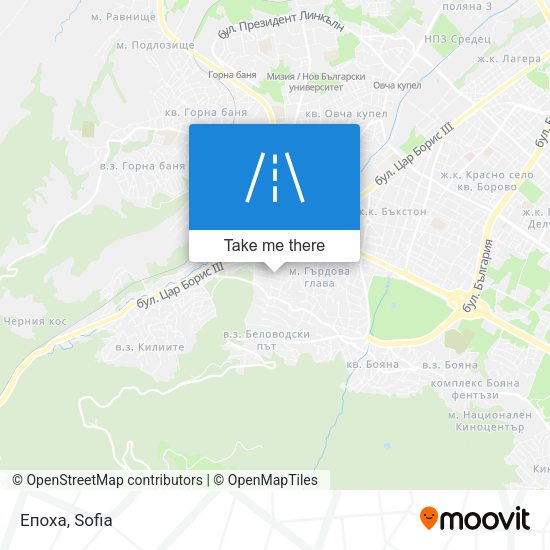 Епоха map