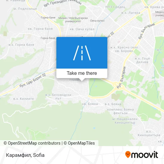 Карта Карамфил
