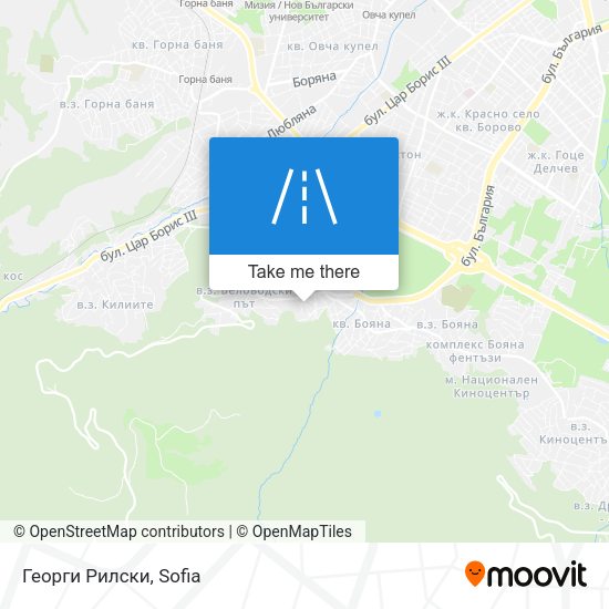 Георги Рилски map