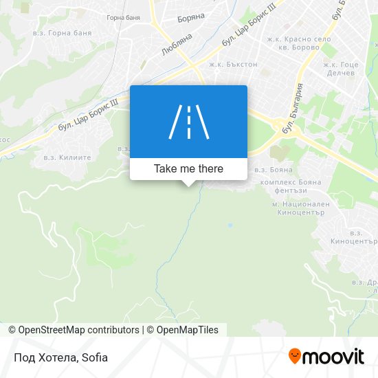 Под Хотела map