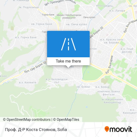 Проф. Д-Р Коста Стоянов map