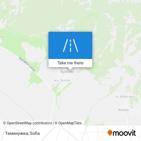 Теменужка map