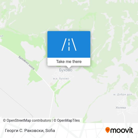 Карта Георги С. Раковски