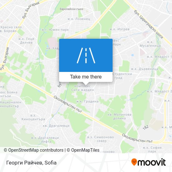 Карта Георги Райчев