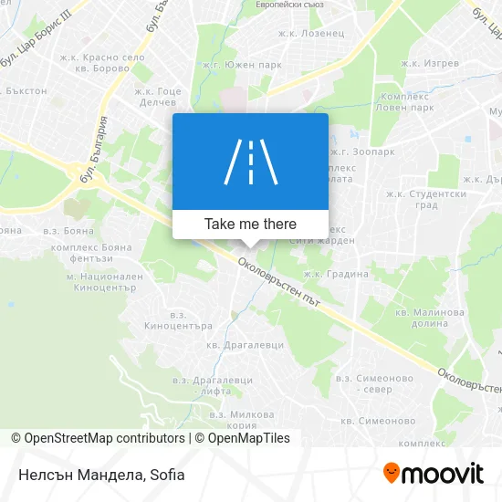 Карта Нелсън Мандела