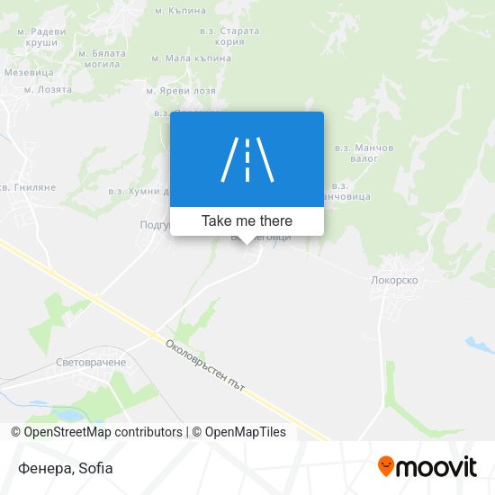 Фенера map