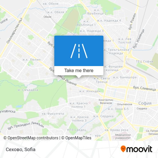 Сехово map