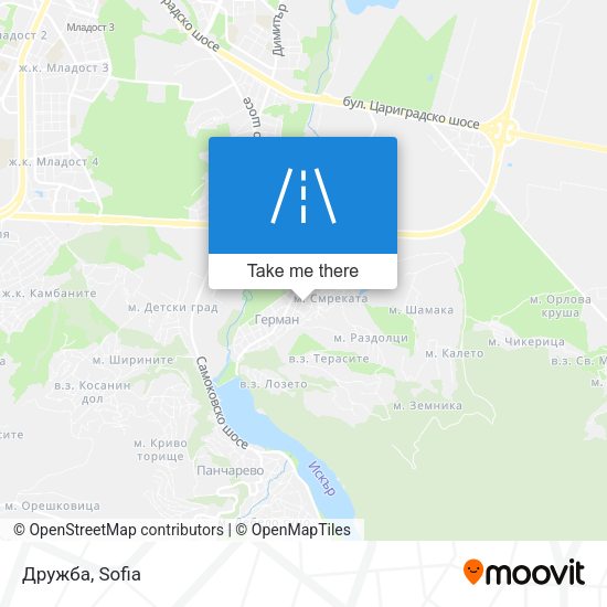 Дружба map