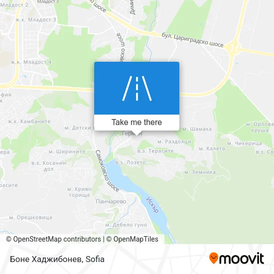 Карта Боне Хаджибонев
