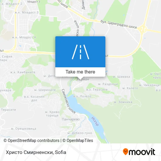 Карта Христо Смирненски