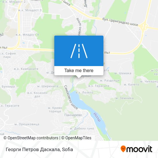 Карта Георги Петров Даскала