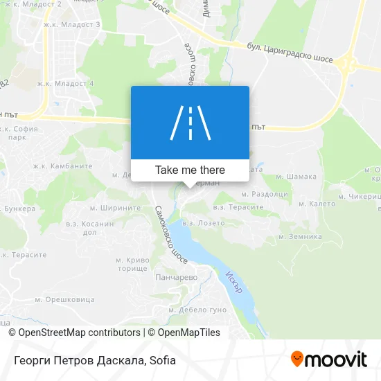 Карта Георги Петров Даскала