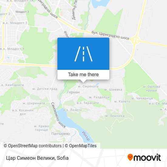 Цар Симеон Велики map