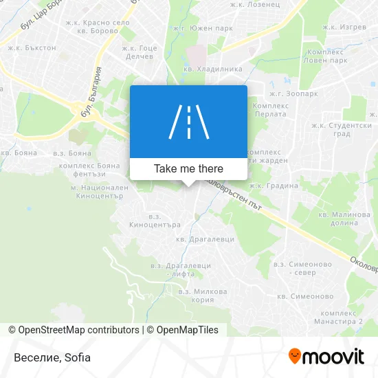 Веселие map