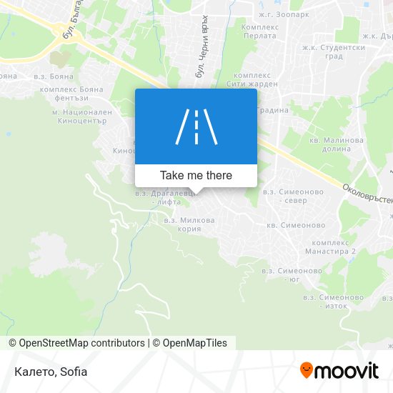 Калето map