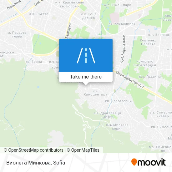Карта Виолета Минкова