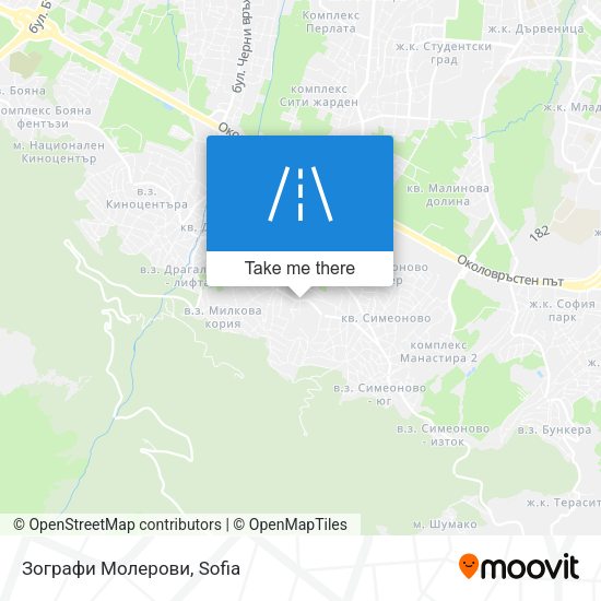 Карта Зографи Молерови