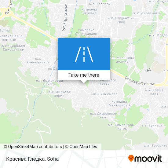 Красива Гледка map