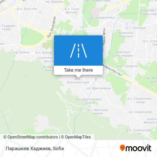 Карта Парашкев Хаджиев