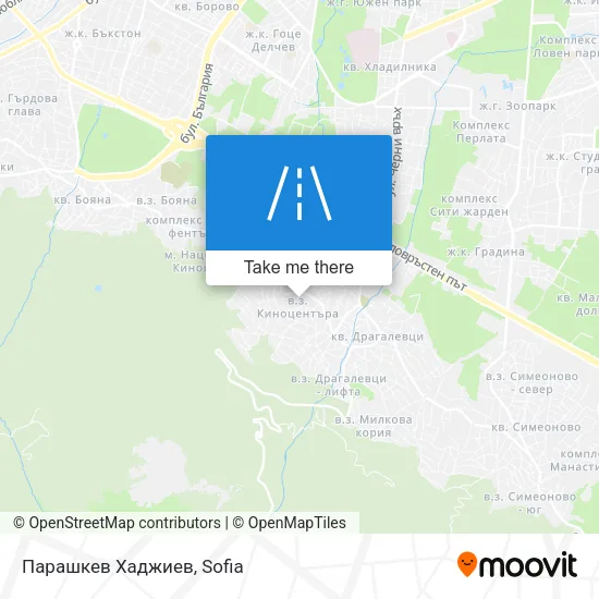 Карта Парашкев Хаджиев