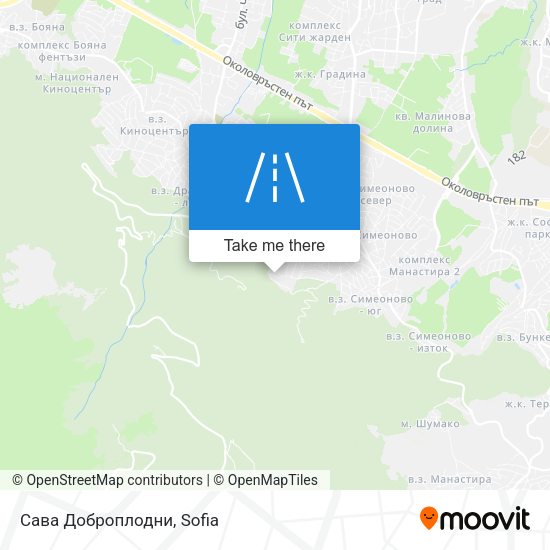 Сава Доброплодни map