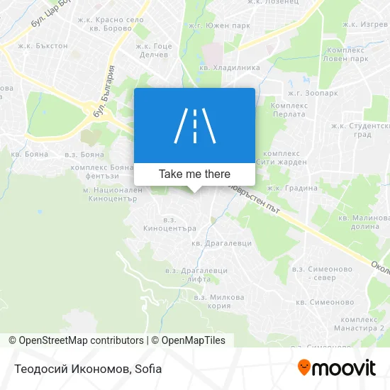 Карта Теодосий Икономов