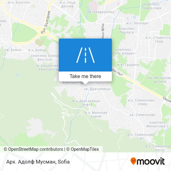 Арх. Адолф Мусман map