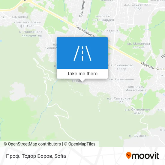 Проф. Тодор Боров map