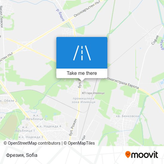 Фрезия map
