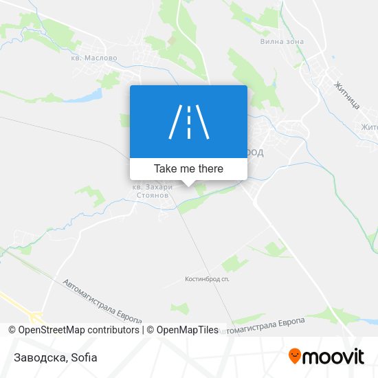 Заводска map
